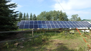 Grid-tied Solar Array