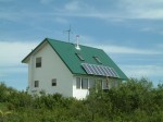 Solar Power Array on the Experimental House